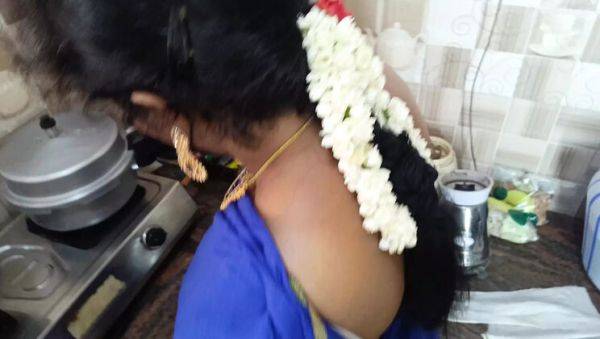 Enjoy watching hardcore video named : Indian Housewife Cheats with Maid in Kitchen Threesome - Desi Aunty Fingering & Moaning
