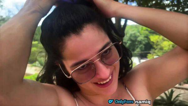 Watch complete scene called : NamiQsein's Colombian Fetish: Big Ass Latina Gets Pussy Eating & Cumshot in 4K