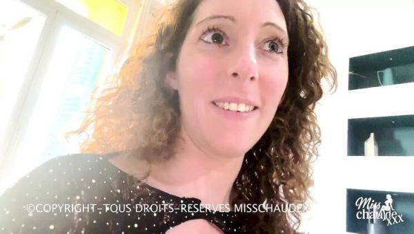 Watch this uncut movie called : Misschaudexxx Hot Amateur Blowjob & Handjob with Big Natural Tits in Lingerie