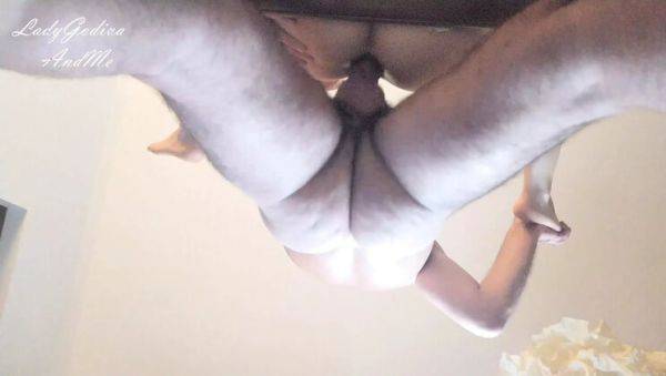 Watch this uncensored video titled : Lady Godiva Gets Rough Anal on Table - Intense Orgasm & Ass to Mouth Cleanup