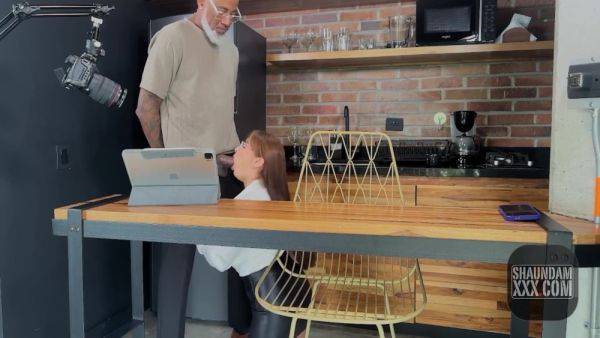 Watch complete clip titled : Caylian Curtis - Behind The Secretary Seduces Boss