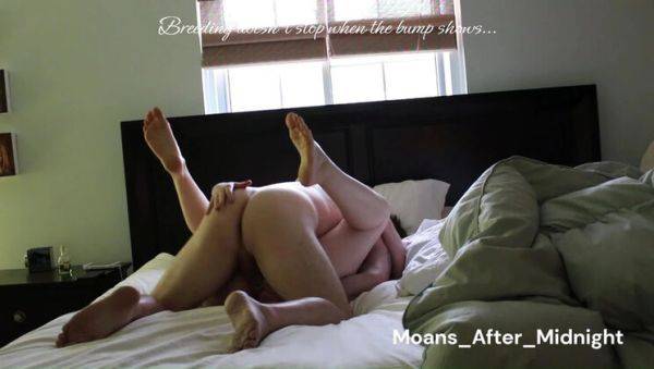 Watch the full movie : Hot Pregnant MILF Gets Creampied by Husband - Amateur Blonde Wife Breeding