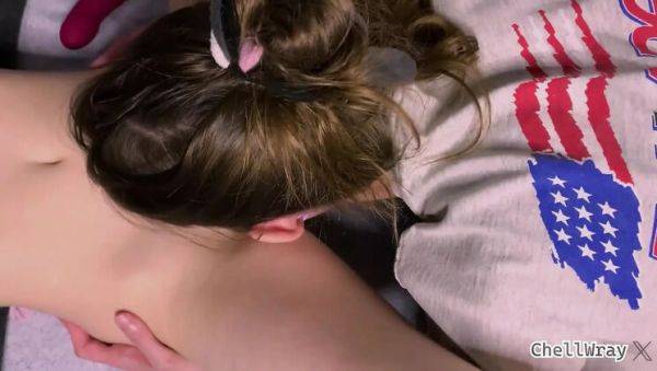 Stream this uncensored video : ChellWray Shaking Orgasm Fingering Lesbian Teen Skinny Homemade