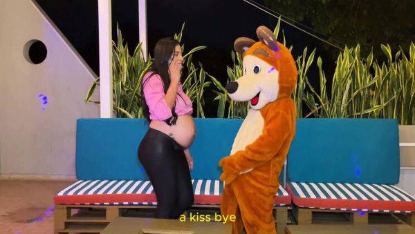 View hardcore video of : Pregnant MILF Surprised By Friend With Rough Fetish Blowjob & Big Tits Cosplay