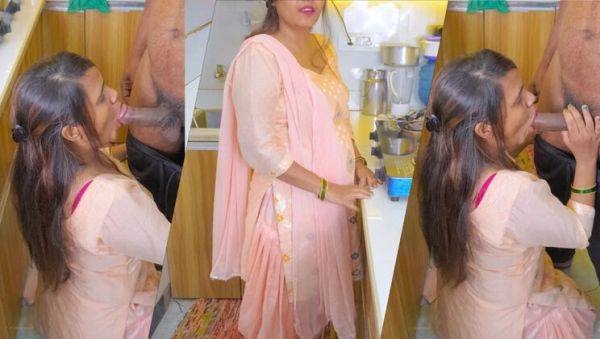 Enjoy watching the full video named : Pinki Cute MILF Hardcore Fuck in Kitchen with Dirty Hindi Talk - Son-in-Law Cums Inside Stepmom's Tight Pussy