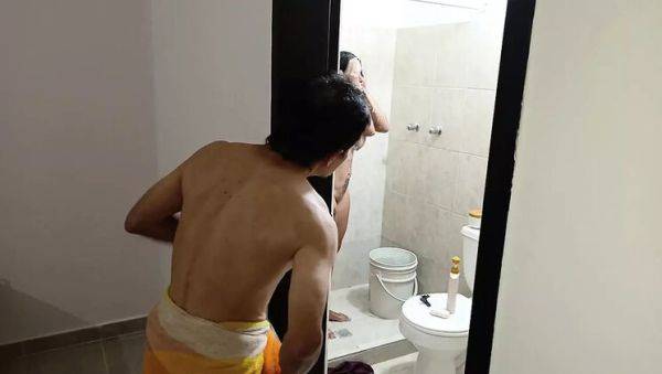 Play the complete clip called : Busty Stepmom Fucked Hard in Bathroom by Stepson - Latina Amateur Homemade Sex