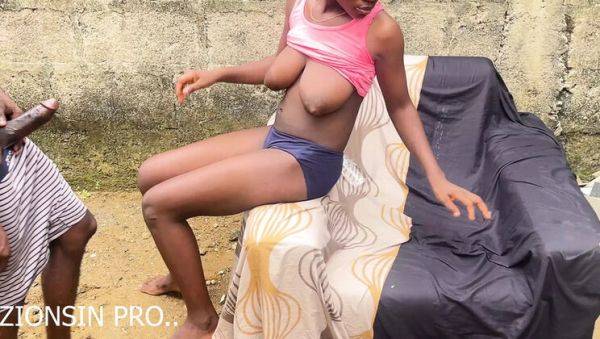 Enjoy watching HD video named : Backyard Fucking with Petite Nigerian Teen Zion - Homemade BBC Enjoyment