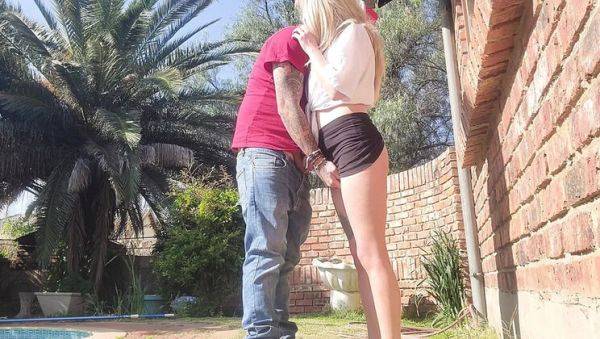 Play this hardcore clip : My Buddy and I Fuck His Cuckold Girlfriend - She Loves Two Cocks in Her