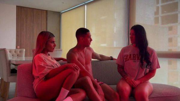 Play this uncut clip named : Amateur Latina Threesome FFM with Stepsister and Stepbrother Gets Wild