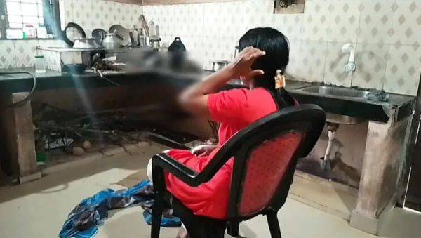 Stream this uncensored movie named : Indian Mallu Housewife Blowjob in Kitchen - Homemade Couple Sex