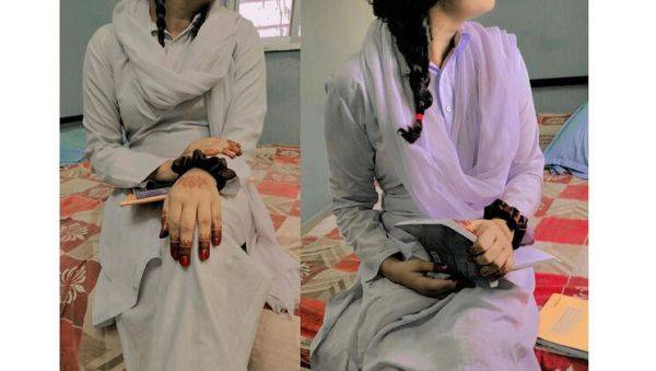 Watch this complete scene called : Desi Village Schoolgirl Tight Pussy Fucked Hard by Tutor Teacher - Mili Bhabi Doggy Style Sex MMS