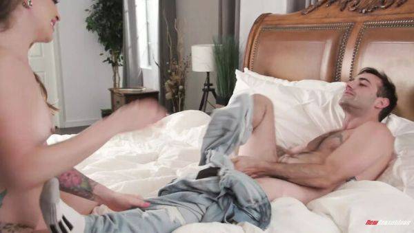 View the HD scene titled : Big Tit MILF Crystal Taylor Fucks Step Son Jake Adams Hardcore