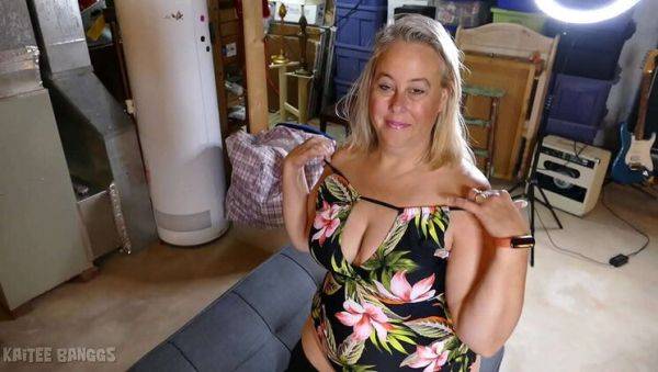 Watch this uncut clip called : Big Tits Blonde MILF Kaitee Banggs Fucks Hard - Huge Ass & Curvy Body