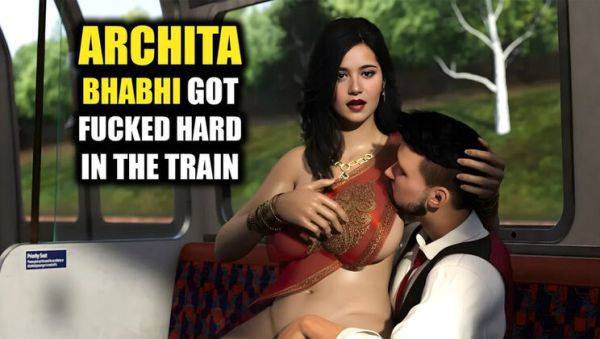 Play the complete movie called : Desi Indian Housewife Archita Phukon Gets Fucked Hard by Stranger on Train - Hot Public Sex