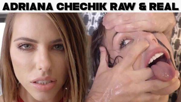 Enjoy watching this HD movie of : Adriana Chechik & Daisy Stone Get Destroyed by James Deen - Rough Anal, Creampie & Squirting Compilation