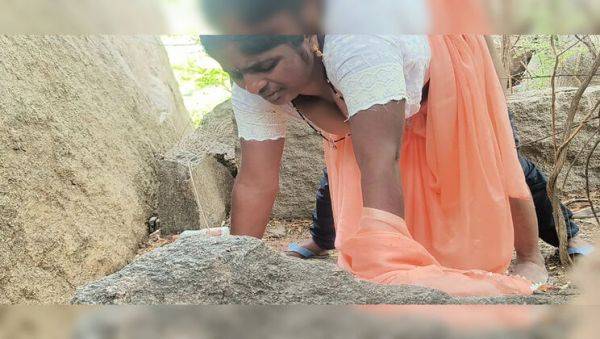 Play this HD movie named : Hot Indian babe with big tits gets fucked doggy style in jungle - HD uncensored