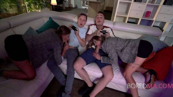 Enjoy watching hardcore clip titled : Stepson Fucks Stepmom Anytime - Freeuse Family Sex with Raul Costa & Eveline Dellai