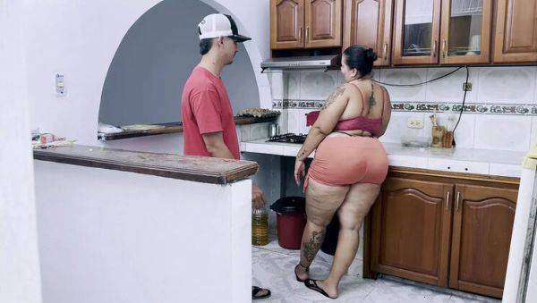 Stream the complete clip titled : Hot Latina Neighbor Lexly_16 Fucks Me in Her New House - Big Tits, Big Cock, and Doggy Style