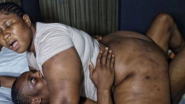 Enjoy watching uncut movie : Thick Ebony BBW with Sweet Pussy - Doggy Style & BBC Action