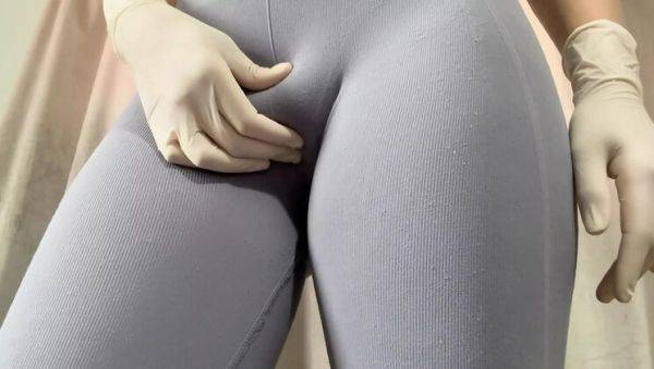 View this full clip of : Indian Stepsister in Medical Gloves & Tight Leggings Masturbates to Intense Orgasm - AmayaMori