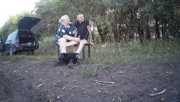 Enjoy watching the uncut clip called : MILF Step Mom Blowjob and Handjob in Park Makes Me Cum Hard