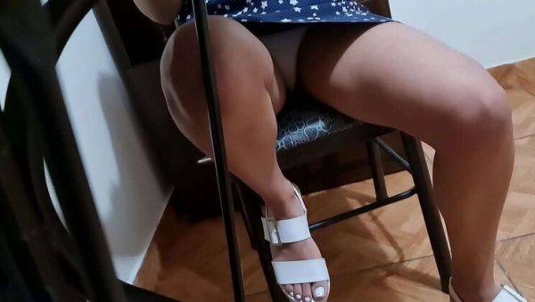 Watch this uncut scene called : Amateur Latina Miranda Salazar Upskirt Secretly Filmed by Friend - Cute Teen in Miniskirt