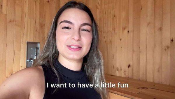 Enjoy watching complete video called : Horny Neighbor Lia Tovar Fucks Married Man Doggystyle While Wife Searches - Hairy Pussy Moaning