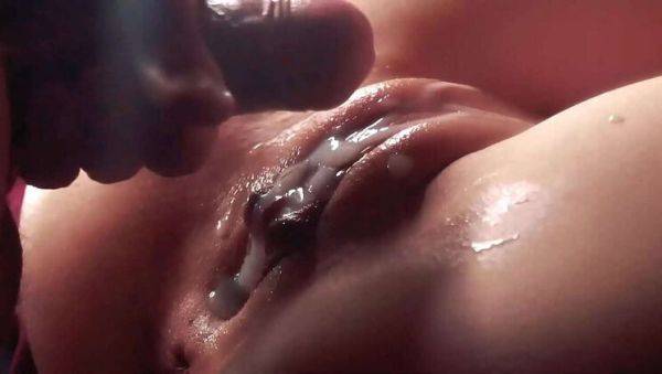 Play uncut clip named : Amateur Close-Up Pussy Fucking: Shaking Dick Like a Vibrator for Wet Orgasm