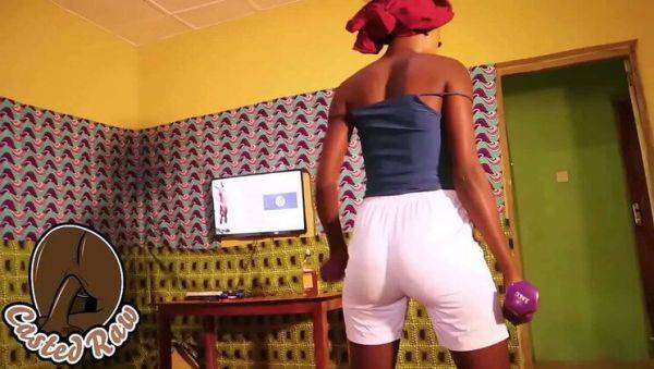 View this hardcore scene : Naija amateur teen Bellasmile fucks big black cock with friend Atand