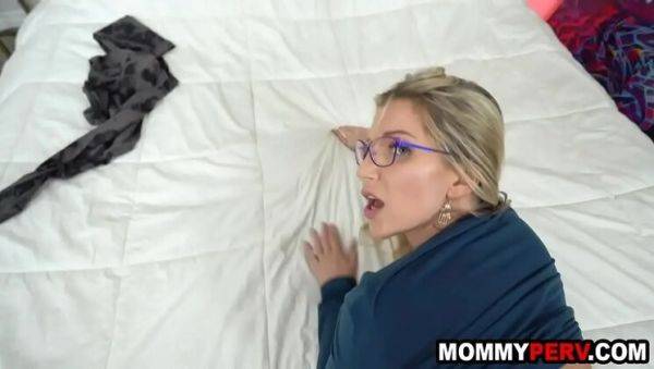 Watch this hardcore video of : Hot MILF Ashley Fires Fucks Stepson After Catching Cheating Stepdad - Blowjob & Hardcore Action