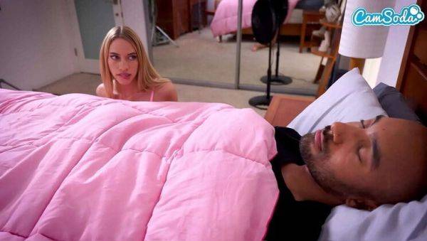 Watch this full video named : Braces Teen Step Sister Fucks After Massage With Big Ass