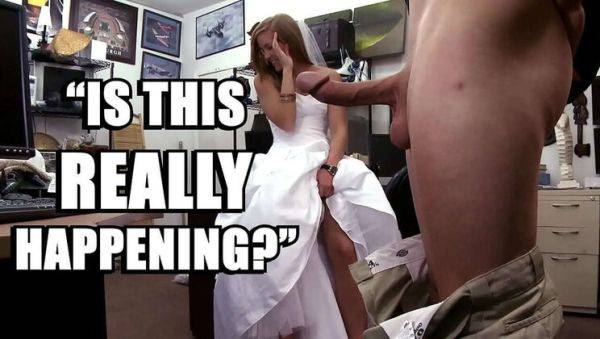 Stream uncut movie titled : Abby Rose PAWG Bride Fucked Hard in Wedding Dress - XXXPAWN