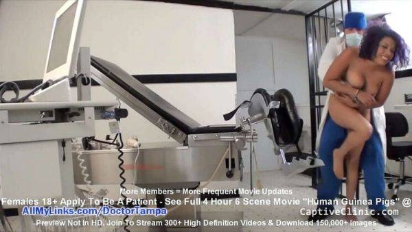 Enjoy watching the hardcore video named : Phoenix Rose Latina Guinea Pig Medical Fetish Experiment - Doctor Tampa Bondage Clinic Full Movie