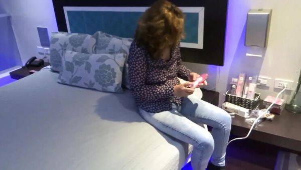 Watch the uncensored scene titled : My Boss Takes Me to Motel & Husband Films - Real Latina MILF Cuckold Amateur