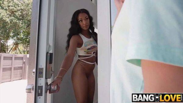 Stream this uncut clip of : Harley Dean Big Booty Oil Rub Blowjob and Hardcore Sex with Johnny Love