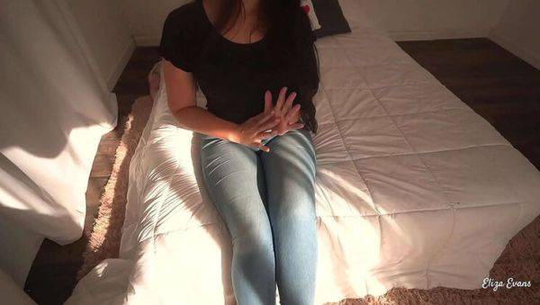 View complete video called : Eliza Evans Homemade: Jeans-Clad Friend's Wife Begs For Big Cock Creampie