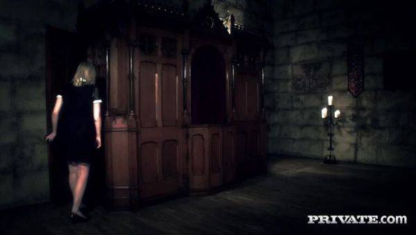 Watch this uncut clip named : Nympho Blonde Satine Spark Is Cleansed By The Priest’s Big Dick