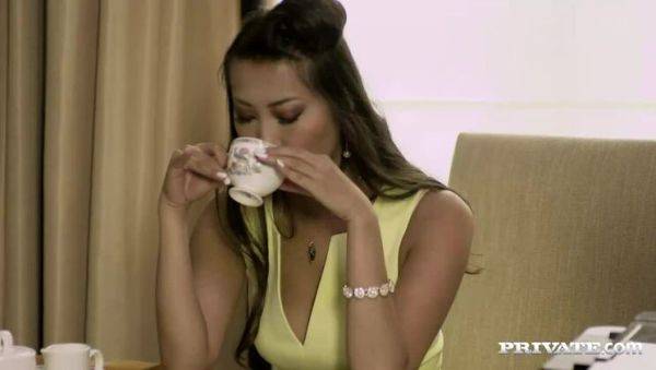 View the HD scene titled : Asian Babe Sharon Lee Gets Takes a Cumshot to her Big Tits