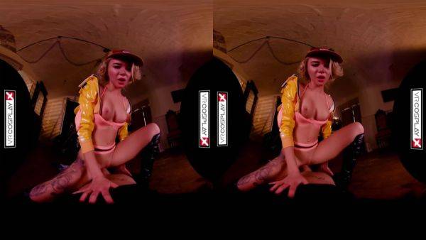 Enjoy watching this uncensored scene : Fuck Cindy Aurum In Xxx Parody - Katrin Tequila, Final Fantasy And Virtual Reality