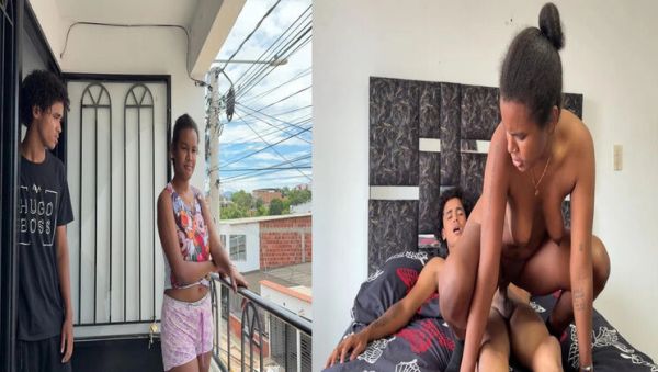 Stream this HD clip of : Latina stepsister gets comforted by big cock rough anal creampie