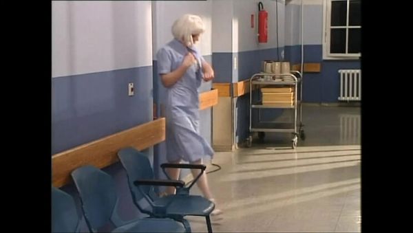 Play this uncensored movie of : Vintage Lesbian MILFs Conny Dachs & Katsuni Strapon Fuck in Hospital HD