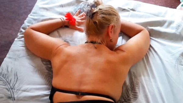 Watch uncensored clip named : Selena701 Hot Mature Blonde in Tights Fucks and Sucks POV