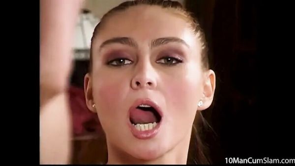View this HD clip of : Alesha Bizart Gangbang Facial - 10 Man Cum Slam Bukkake Scene