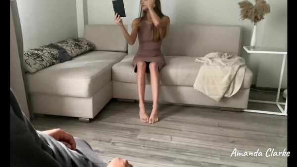 Enjoy watching this HD video titled : Neighbor Fucks Me While My Husband Watches - Cuckold Wife & Huge Cock