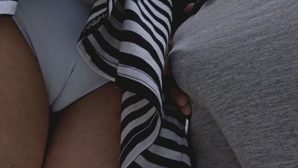 Play complete movie of : Horny Stranger Fucks Teen in Crowded Bus - Big Cock Cumshot in Panties