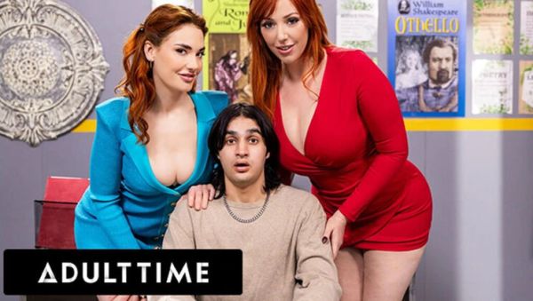 Enjoy watching this complete movie named : Stepmom Lauren Phillips Caught Lesbian Affair With Teacher Siri Dahl - Boy Watches MILFs