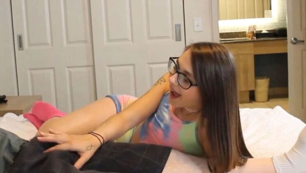 Watch this full scene titled : Cici Shellz Teases and Humiliates Tiny Dick with Blowjob - Can't Satisfy Her