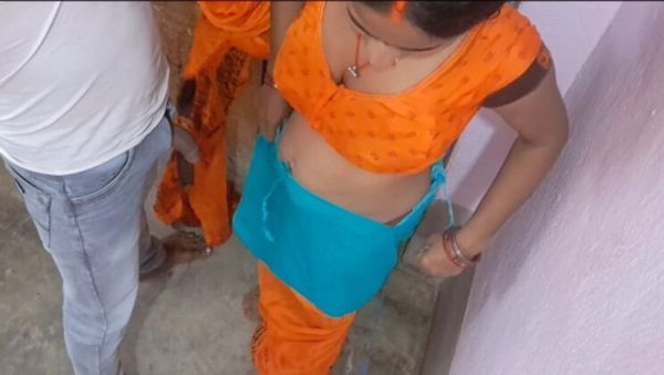 Enjoy watching the full movie : Busty Indian Bhabhi Fucked Hard Outdoor - Desi Wife Trilokinath Rough Sex