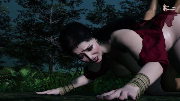 Enjoy watching this uncut scene named : Savita Bhabhi Indian Cheating Wife - Horny Housewife Seduces Brother-in-Law for Jungle Sex