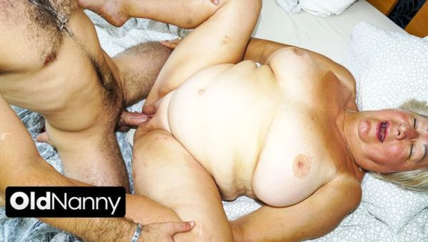 View the complete video named : Big Tits Mature BBW Granny Fucks Young Bad Boy - Lacey Starr & Lily May